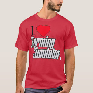 Camiseta Me encanta el simulador de agricultura