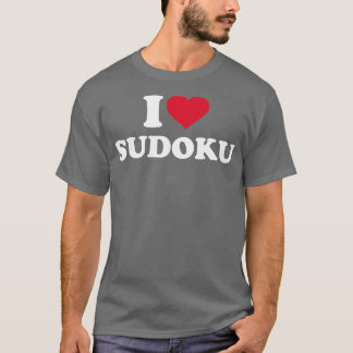 Camiseta Me encanta el Sudoku
