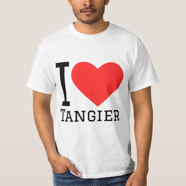 Camiseta Me encanta el tangier (Anverso)