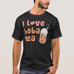 Camiseta Me encanta el té Boba Tea Funny Boba Tea Bubble Te