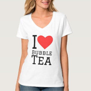 Camiseta Me encanta el té de burbujas