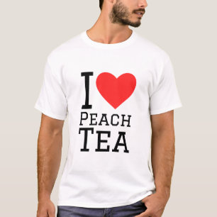 Camiseta Me encanta el té de melocotón