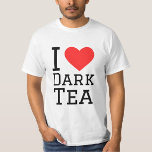 Camiseta Me encanta el té oscuro