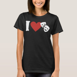 Camiseta Me encanta el teatro