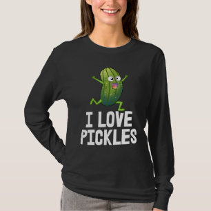 Camiseta Me Encanta El Tee De Pickles Tee Tees Tasty Pickle