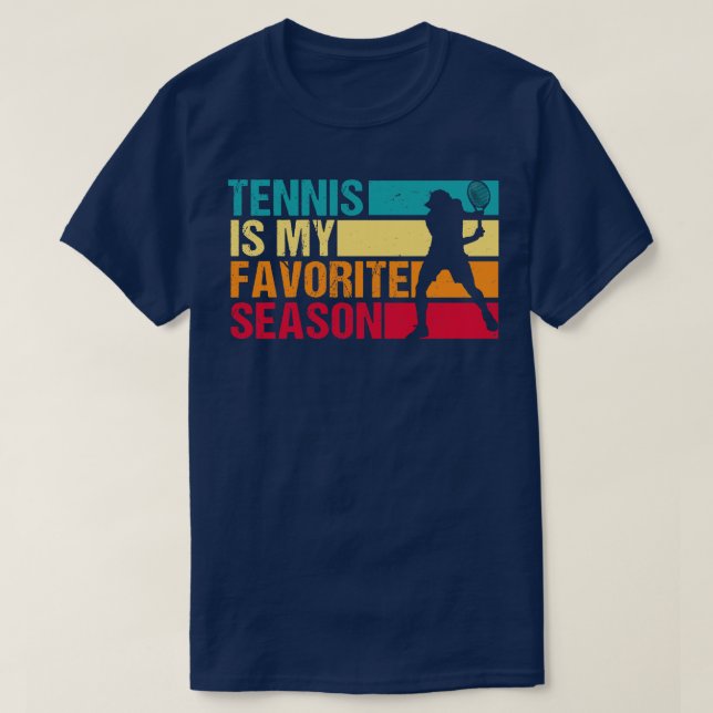 Camiseta Me encanta el tenis (Diseño del anverso)