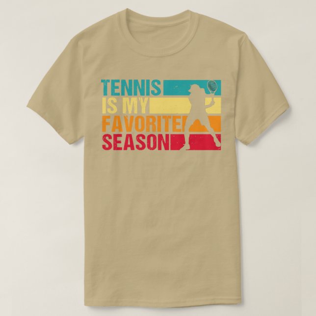 Camiseta Me encanta el tenis (Diseño del anverso)