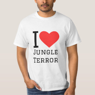 Camiseta Me encanta el terror de la jungla
