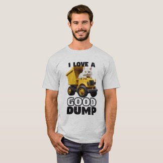 Camiseta Me encanta el vertedero, papá de la construcción