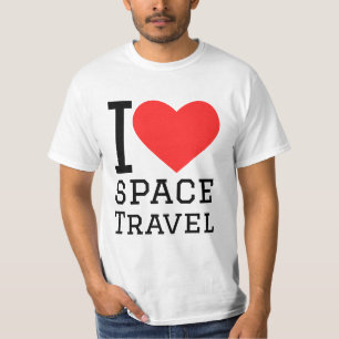 Camiseta Me encanta el viaje espacial