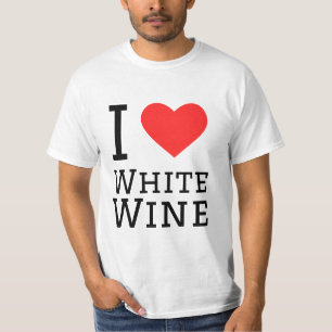 Camiseta Me encanta el vino blanco