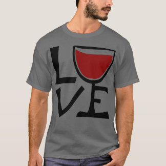 Camiseta Me encanta el vino tinto