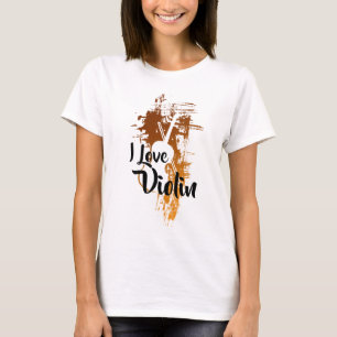 Camiseta Me encanta el violín