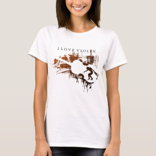 Camiseta Me encanta el violín