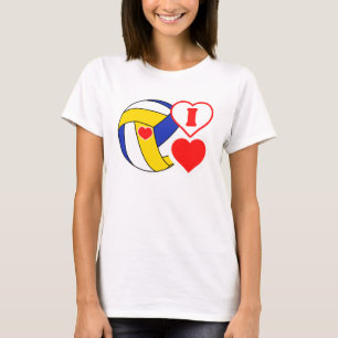 Camiseta ¡Me encanta el voleibol!