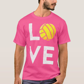 Camiseta Me encanta el voleibol gracioso