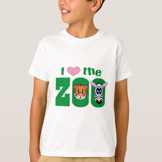 Camiseta Me encanta el ZOO (Anverso)