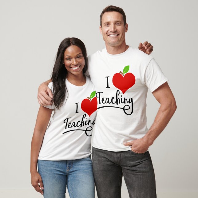 Camiseta Me encanta enseñar (Unisexo)