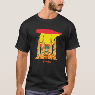 Camiseta Me encanta España Souvenirs Tshirt Cute Spain Monu