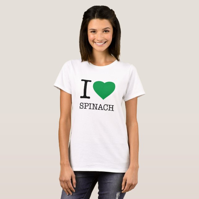 CAMISETA ME ENCANTA ESPINACH (Anverso completo)