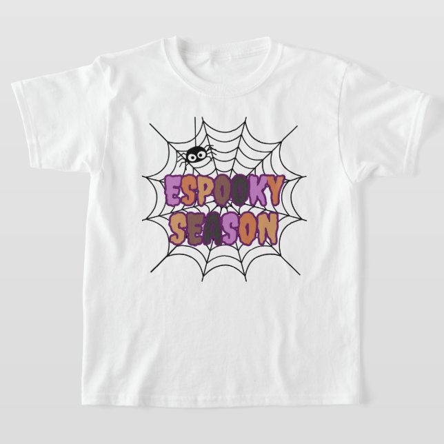Camiseta Me encanta Espooky Season divertida Halloween (Distribución)