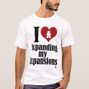 Camiseta Me encanta expandir mi eslogan de gamer de expansi