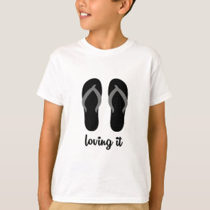 Camiseta Me encanta (flip-flops)