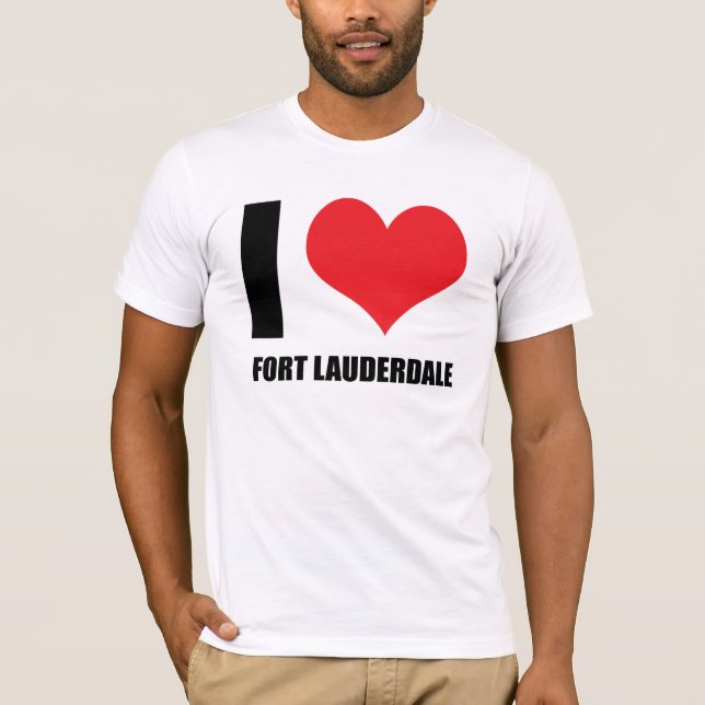 Camiseta Me encanta Fort Lauderdale (Anverso)