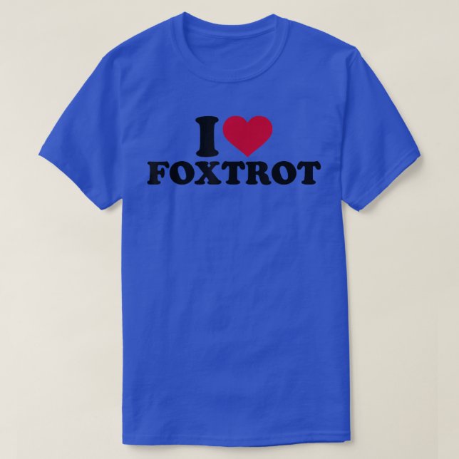 Camiseta Me encanta Fotrot (Diseño del anverso)
