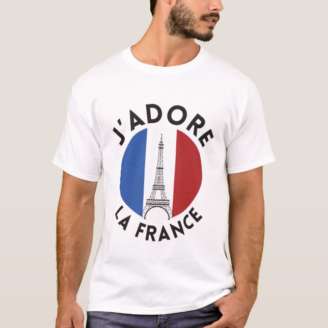 Camiseta Me encanta Francia (Anverso)