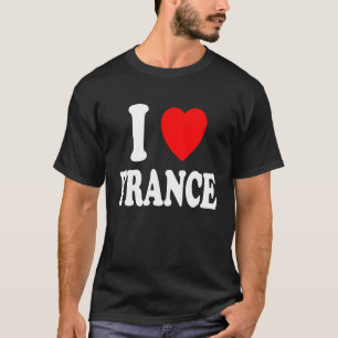 Camiseta Me Encanta Francia Viajes Turismo Vacaciones Hogar