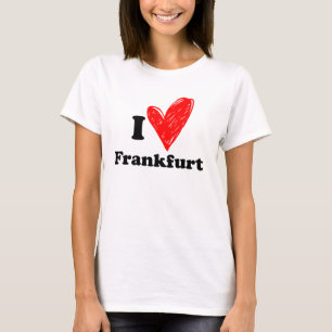 Camiseta Me encanta Frankfurt