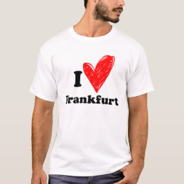 Camiseta Me encanta Frankfurt