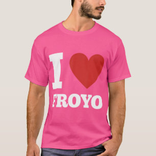 Camiseta Me encanta Froyo Frozen Yogurt Lover National Froy