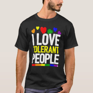 Camiseta Me Encanta Gay Gay Gay Gay Tolerante Lluvia Pansex