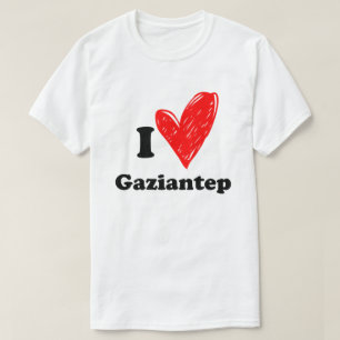 Camiseta Me encanta Gaziantep T Shirt