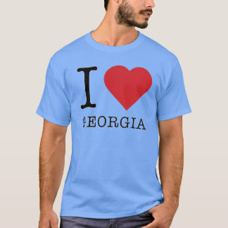 Camiseta Me encanta Georgia
