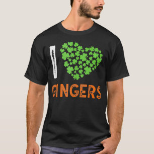Camiseta Me encanta Ginger Funny Amo Redhead Gift Idea Tank