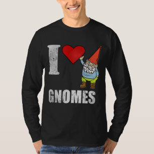 Camiseta Me encanta Gnomes Garden Gnome