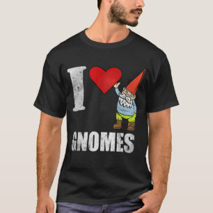 Camiseta Me encanta Gnomes Garden Gnome
