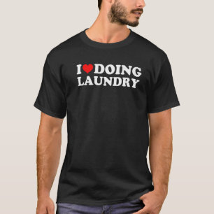 Camiseta Me Encanta Hacer Lavandería