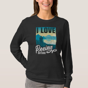 Camiseta Me Encanta Hacer Paseos Al Aire Libre Camping Al A