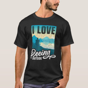 Camiseta Me Encanta Hacer Paseos Al Aire Libre Camping Al A