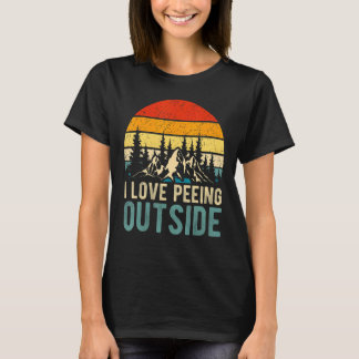 Camiseta Me Encanta Hacer Paseos Al Aire Libre En Camping R
