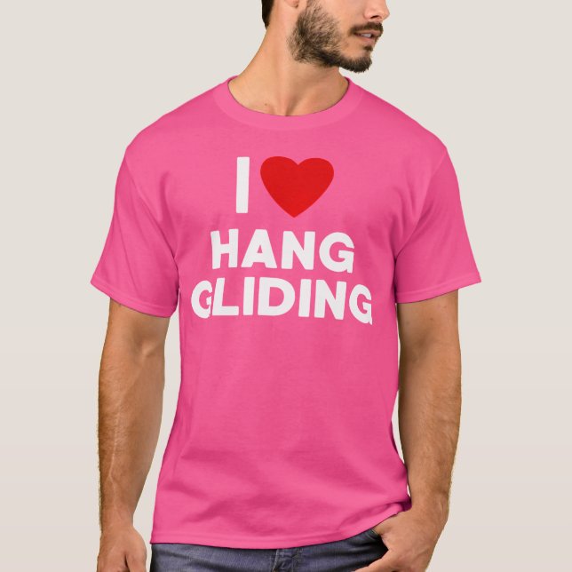 Camiseta Me Encanta Hang Gliding T Shirt (Anverso)