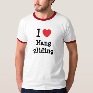 Camiseta Me encanta Hang planear corazón personalizado per