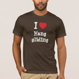 Camiseta Me encanta Hang planear corazón personalizado pers