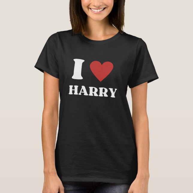 Camiseta Me encanta Harry  (Anverso)