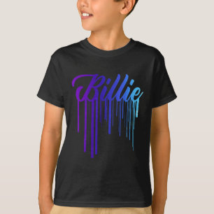 Camiseta Me encanta Heart Billie Primer nombre Groovy perso