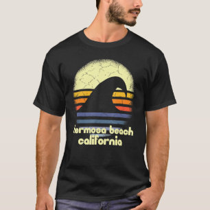 Camiseta Me encanta Hermosa Beach California Ocean Wave Ca